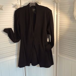 Blazer style sweater